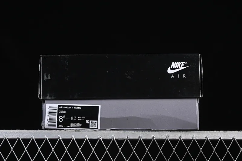 All categories Air Jordan Jordan series basketball shoes Air Jordan 11 Air Jordan 11 Retro AJ11 Joe 11 black powder high-top basketball shoes CT8012-500